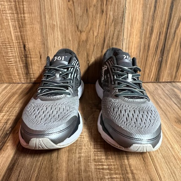 361 Degrees Meraki Womens Running Shoes Black White Grey Training Size 7.5 - Picture 3 of 7
